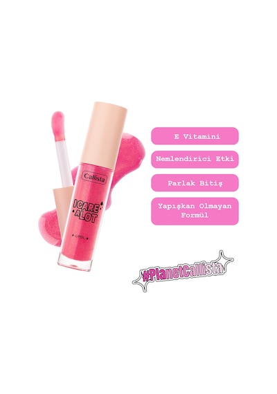 I Care A Lot Lip Oil Nemlendirici ve Parlatıcı Dudak Bakım Yağı - 20 Glow Up Pink - Pembe