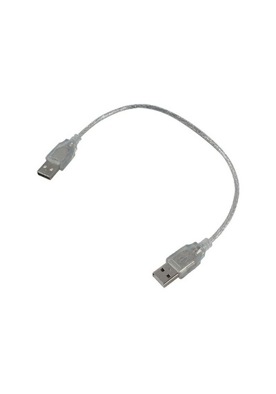Usb Erkek Erkek 40 Cm Şeffaf Kablo