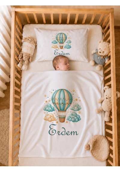 Pia Baby İsme Özel 5 Parça Erkek Bebek Hastane Çıkışı Tulum Seti %100 Pamuk Organik Baskılı 1052tyb0x Ekru