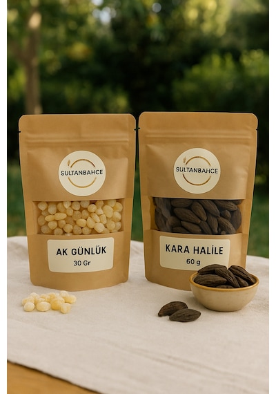 Sultanbahçe Akgünlük- Kara Halile-  Seti - Doğal Bitki Çayı - Bitkisel Arınma Seti
