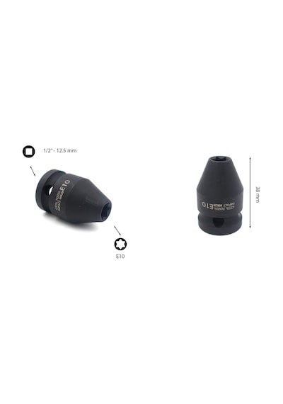 Ceta Form E10 1/2” Dişi Torx Havalı Lokma Anahtar C66-E10