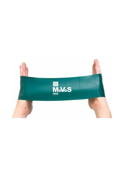 Moves Band Yeşil 30 x 7.5 Cm Loop Band Egzersiz Pilates Bandı Yeşil