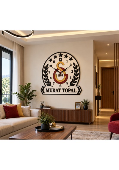 Kişiye Özel 1905 Temalı Duvar Saati 45 40 Cm 3 Mm Mdf