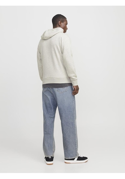 Jack & Jones Jjcorp Graphıc Sweat Hood Noos Beyaz