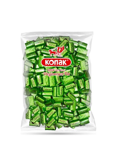 Konak Vizon Antep Fıstığı Parçacıklı Krema Dolgulu Sütlü Çikolata 1 KG
