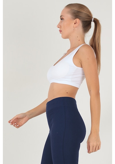 Doremi Seamless Kaplı Spor Büstiyer Beyaz-s-m BEYAZ Beyaz