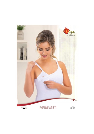 Liza Bill Kadın Emzirme Likralı Atlet - 1 Adet Ten