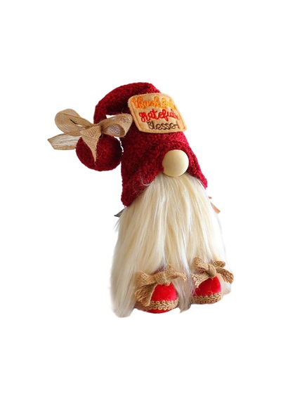 İsveçli Tomte Nisse Süsler - Ev Masa Dekoru İçin Yüzsüz Noel Gnome Bebekler