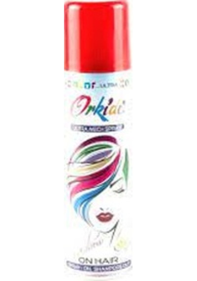 Orkide Sprey Saç Boyası 150Ml Kırmızı Sprey Boya