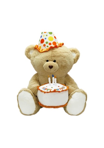 Peluş Toys Oturan Pastalı Ayı 55 Cm