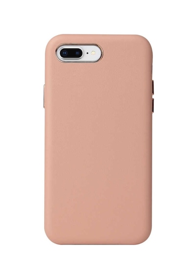 Apple Uyumlu iPhone 7 Plus Kılıf Eyzi Kadife Iç Yüzey Suni Deri Kılıf