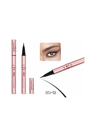 3b Trend Rose Sky Line Waterproof Kalem Likit Eyeliner 001 Black