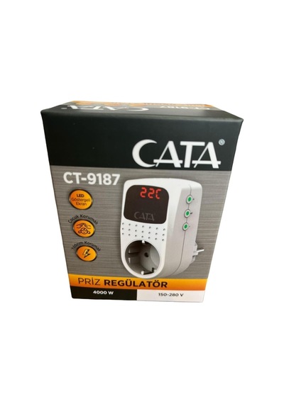 Ct 9187 Akım Korumalı Priz Regülatör Ct-9187