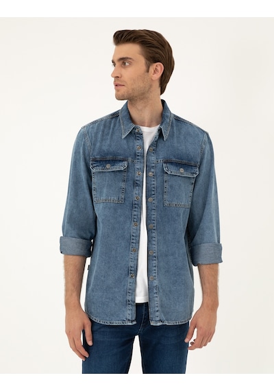 Pierre Cardin Erkek Koyu Mavi Ceket Denim 50288244-vr032 Koyu Mavi Pierre Cardin Erkek Koyu Mavi Ceket Denim 50288244-vr032 Koyu Mavi
