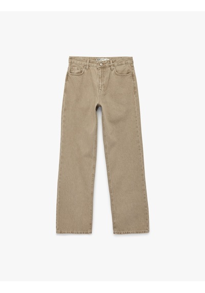 Koton Pamuklu Düz Paça Normal Bel Jean Pantolon - Straight Fit Jean Ovd 6sal40142md Ovd Koton Pamuklu Düz Paça Normal Bel Jean Pantolon - Straight Fit Jean Ovd 6sal40142md Ovd