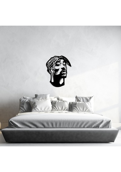2Pac Metal Duvar Tablosu