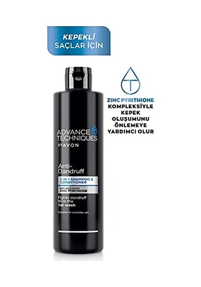 Ayrex Advance Techniques Kepek Karşıtı 2'si 1 Arada Şampuan Ve Saç Kremi 400 Ml