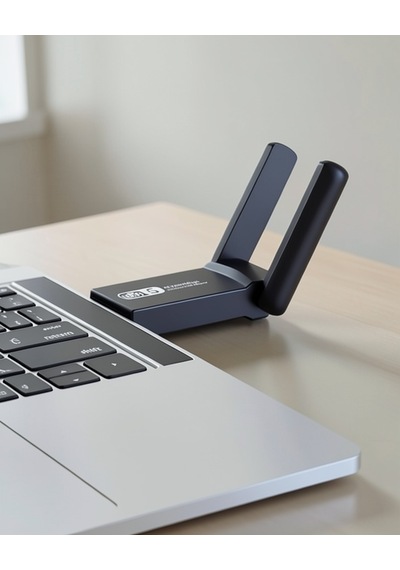 Çift Bantlı Kablosuz Wifi Adaptör Adaptörü
