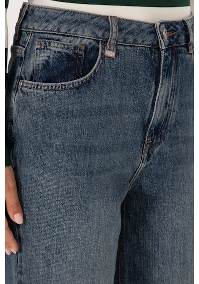 U.S. Polo Assn. Kadın Yeşil Mom High Waist Fit Jean Pantolon 50308815-DN0030