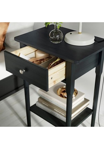 Ikea Blastasen Komodin, Siyah, 50x37x76 Cm