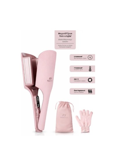 Pirantech Wave Saç Maşası Ks-516 Rose