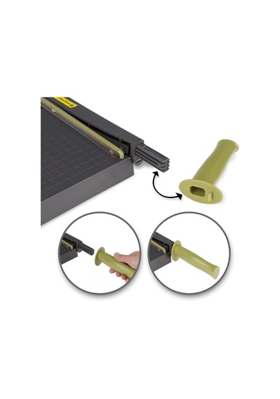 Swingline Guillotine Kağıt Traş Makinesi, Klasik Kesim Lite, 30,5 Cm Uzunluk, 10 Yaprak Kapasite 9312 30,5 Cm