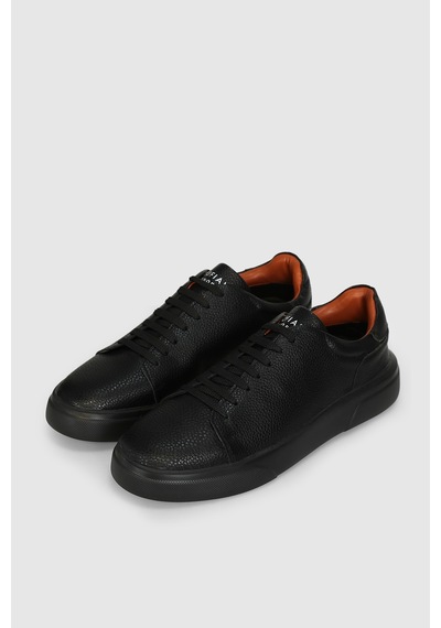 Lufian Tommy Erkek Sneaker Ayakkabı Siyah Siyah 111230287100100