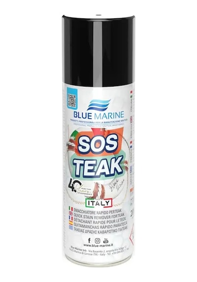 Blue Marine- Sos Teak Hızlı Leke Çıkarıcı 200 Ml : Tik Ahşaplardaki İnatçı Lekelere Karşı Pratik Ve Kuru Çözüm