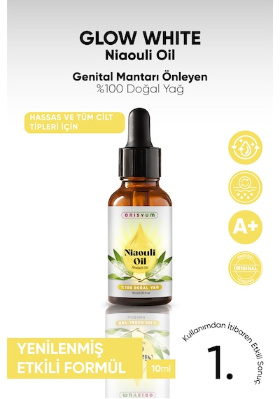 Glow Whıte Niaouli Uçucu Yağı 10 Ml %100 Saf Ve Doğal