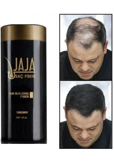 Jaja Fibers Saç Dolgunlaştırıcı Topik 50 Gr Saç Kapatıcı Siyah