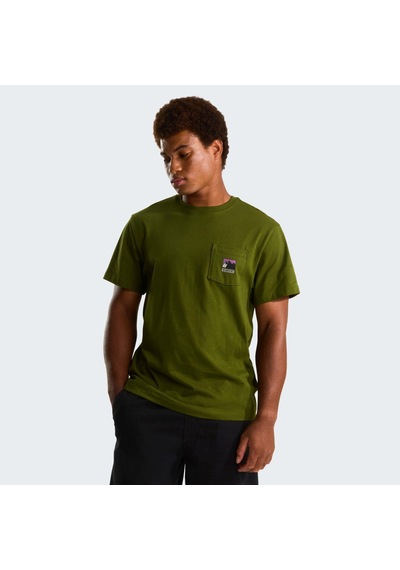 The North Face M Mountaın Logo Rlx Ss Tee-graphıc Erkek Tişört Nf0a8guubrı1 Yeşil