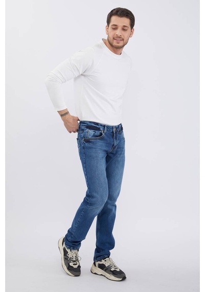 Erkek Jean Pantolon Mavi