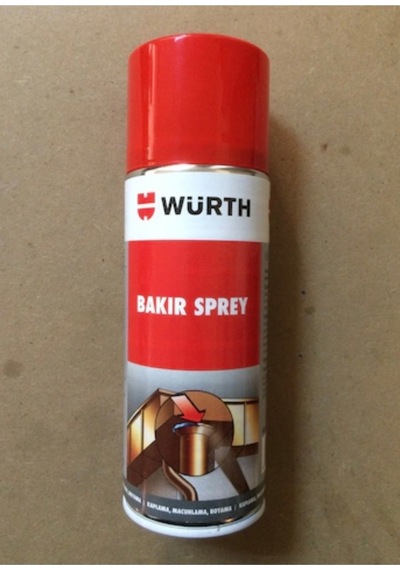 Bakır Montaj Ve Yağlama Spreyi 400 Ml Beyaz