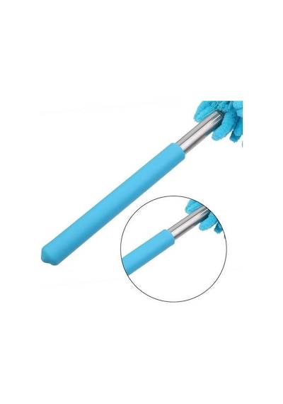 Teleskopik Mikrofiber Pratik Uzayabilen Toz Alma Fırçası Aparatı Diğer