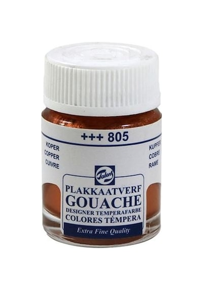 Talens Guaj Boya 16 ML 805 Metalik Bakır