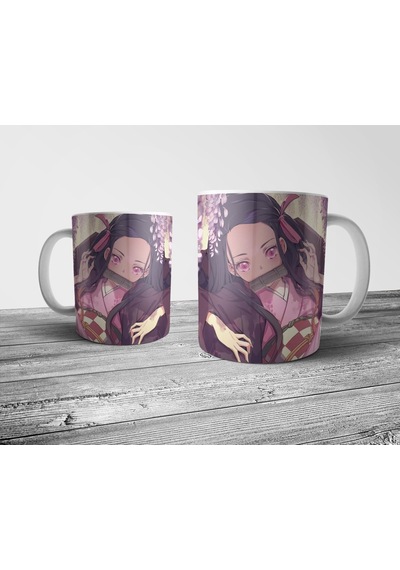 Pixxa Nezuko Kamado - Demon Slayer Kupa Bardak Model 1