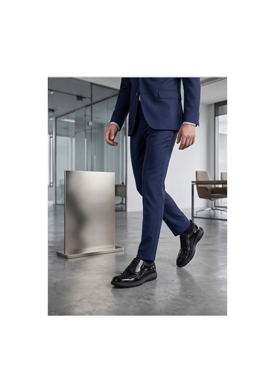 Crc Ayakkabı Siyah Deri New Season Men S Shoes - Essential Comfort Koleksiyonu