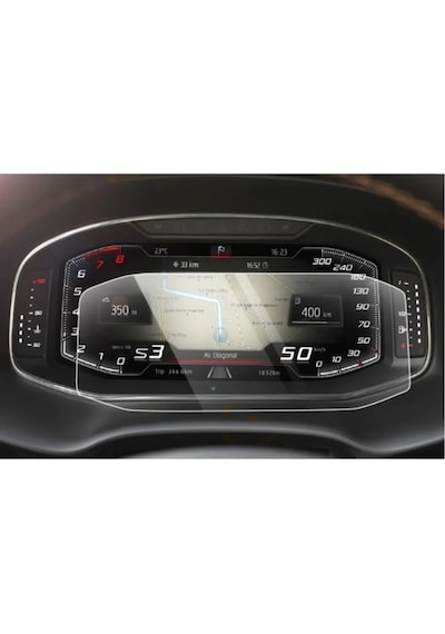 Ennar Seat Ateca Dijital Gösterge Ekran Koruyucu Paneli Koruyucu Nano Film