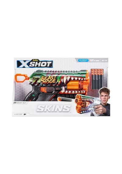 Bşkvirgo X-shot Skins Griefer Dart Fırlatıcı 12 Dartlı Bsk2026