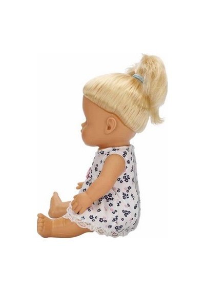 Boubou Altını Islatan Bebek Seti 30 Cm Beyaz
