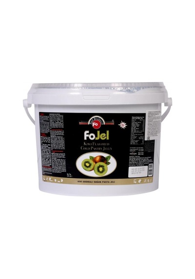 Kivi Aromalı Soğuk Pasta Jeli 7 Kg
