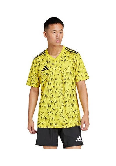 Adidas T İcon25 Jsy Erkek Futbol Forması Jg3551 Sarı Sarı