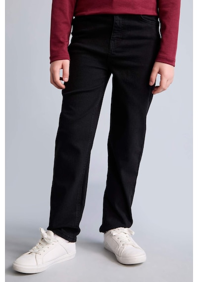 Defacto Straıght Fıt Düz Paça Jean Pantolon Erkek Çocuk C3682a826aunm40 Siyah-nm40