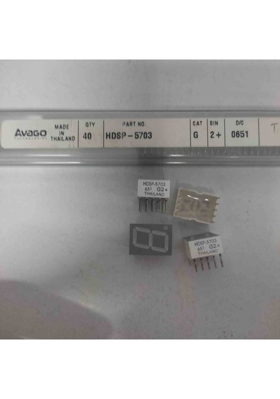 Hdsp-5703 Sarı 14,2mm Katot Display 2 Adet
