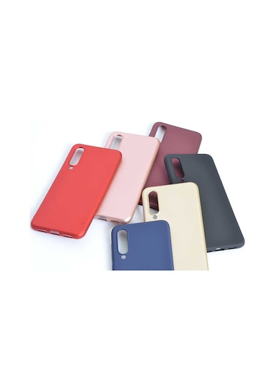 Ekılıf - Xiaomi Mi 9 Se Uyumlu Kılıf Mat Soft Premier Silikon Kapak - Siyah