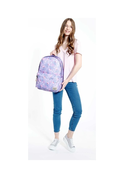 Kaukko Nature Sırt Çantası Lilac Flamingo K1474