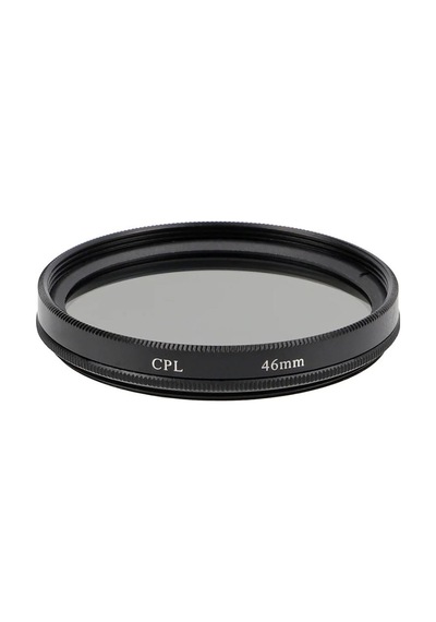 46mm Cpl Polarize Filtre Dairesel Polarizasyon, Yansıma Azaltıcı, Metal Çerçeve