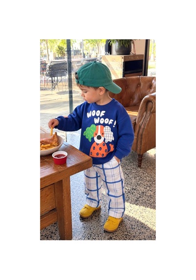 Unicornkids Woof Takım Mavi Mavi
