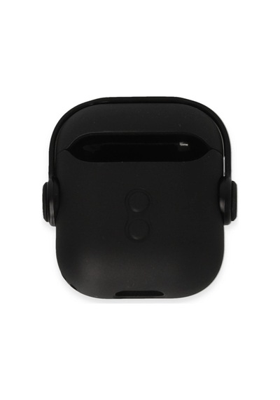 Apple Airpods Uyumlu 2 2.nesil Cool Kılıf - Siyah Düz Renkli