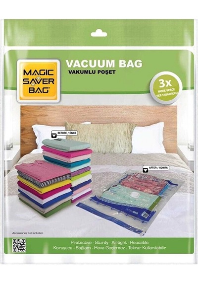 Magic Saver Tekli Vakumlu Poşet 100x130